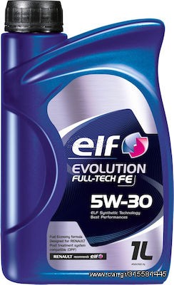 ELF EVOLUTION FULL TECH FE 5W30 1L