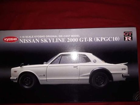 *RARE* NISSAN SKYLINE 2000GT-R KPGC10 / KYOSHO / 1:18 / DIECAST