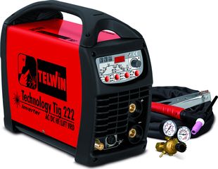 TELWIN TECHNOLOGY TIG 222 ΗΛΕΚΤΡΟΚΟΛΛΗΣΗ INVERTER ΠΑΛΜΙΚΗ+ΔΩΡΟ ΜΑΣΚΑ