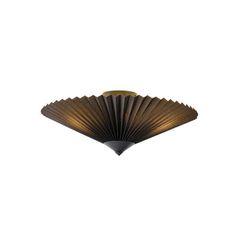 Πλαφονιέρα υφασμάτινη με ντουί 5xE14 max 15W Φ450xH170mm μα΄΄υρο ARTE ILLUMINA FLOAT