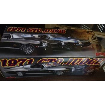 *LIMITED* 1971 PONTIAC GTO JUDGE 1 OF 600 / GMP / 1:18 - BLACK / DIECAST