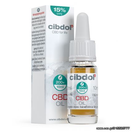 Cibdol CBD Oil 15% (1500mg) - 10ml