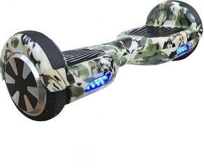 Smart '24 HOVERBOARD WHEEL WITH BLUETOOTH AND LED ΗΛΕΚΤΡΙΚΟ ΠΑΤΙΝΙ 6,5 INCH CAMOUFLAGE