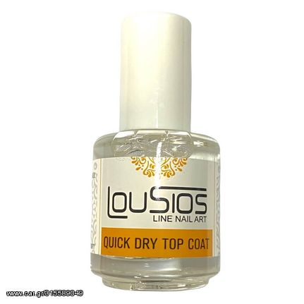 Lousios Quick Dry Top Coat 16ml