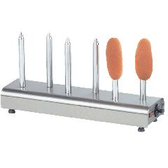 Θερμαντικό για ψωμάκια Τ6 Hot Dog 1kW με θερμοστάτη διαστάσεων 57x17x33,5cm