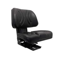 Κάθισμα χωρίς μπράτσα για τρακτέρ με δυνατότητα αλλαγής κλήσης, χρώματος μαύρο