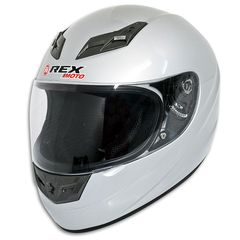 REX MOTO Grey Full Face Κράνος 1450g