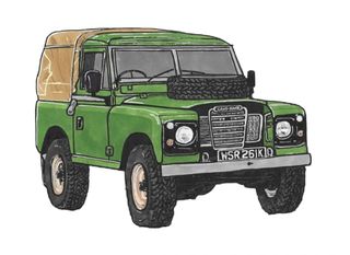 (ετοιμοπαράδοτο) Soft Top 3/4 για Land Rover Defender 90