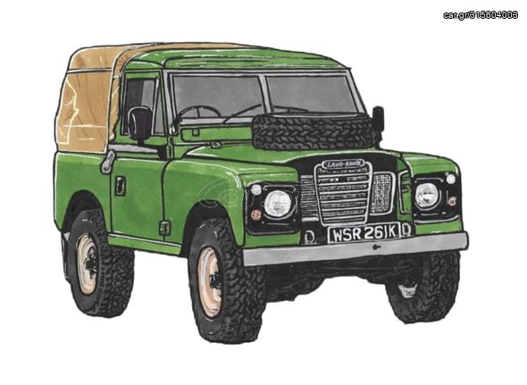 (ετοιμοπαράδοτο) Soft Top 3/4 για Land Rover Defender 90