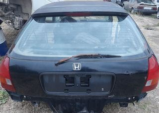 HONDA CIVIC H/B 3ΘΥΡΟ 96-99 TZAMOΠΟΡΤΑ ΠΙΣΩ ΜΠΑΜΠΟΥΡΗΣ