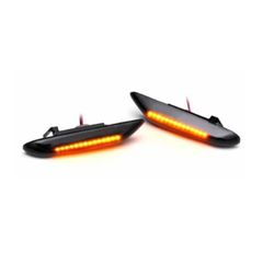 LED ΦΛΑΣ ΦΤΕΡΟΥ ΓΙΑ BMW E46 (2001-2005) / E60 / E90 - ΦΙΜΕ ΜΕ ΤΡΕΧΟΥΜΕΝΟ ΦΛΑΣ - ΣΕΤ 2ΤΜΧ.-thumb-1