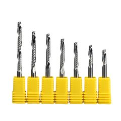 Μονόπτερο Kονδύλι καρβιδίου - Single Flute end mill HRC50-thumb-1