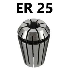 Collet - Φωλιά - ER25 - Spidle Spring Chuck  - τσιμπίδια