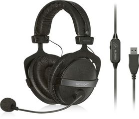 Behringer HLC 660U Multipurpose Headphones with USB-1 & Built-In Microphone - Behringer