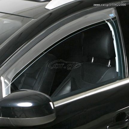 VW GOLF 7 3D 2012+ DARK PROFI (ΕΜΠΡΟΣ) ΑΝΕΜΟΘΡΑΥΣΤΕΣ ΠΑΡΑΘΥΡΩΝ ΣΚΟΥΡΟ ΦΙΜΕ ΠΛΑΣΤΙΚΟ CLIMAIR - 2 ΤΕΜ.