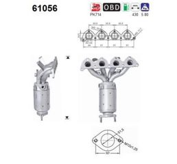 ΚΑΤΑΛΥΤΗΣ KIA SPORTAGE 2.0cc 2004- KARALOIZOS exhaust