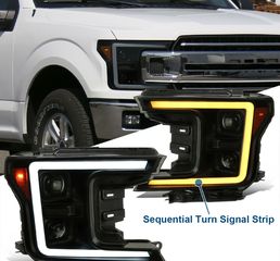 Πωλόυνται μπροστινά φώτα led για Ford F-150 2018-2020