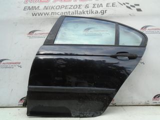 Πόρτα  Πίσω Αριστερή Μαύρο BMW ΣΕΙΡΑ 3 (E46) (1998-2005)