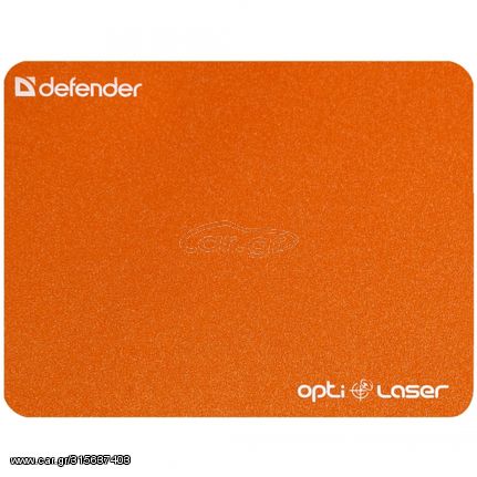 DEFENDER MOUSEPAD OPTI-LASER 220X180X0.4mm orange