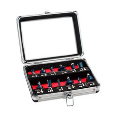BHT1620 Σετ Φρέζες Ρούτερ 8mm - 12 Τεμάχια - ΡΟΥΤΕΡ - BORMANN PRO (#035497)
