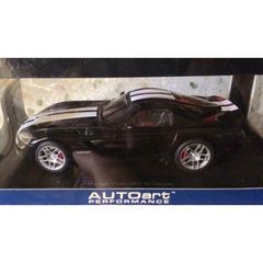 *LIMITED* DODGE VIPER SRT10 COUPE 2006 - 1 OF 6000 / AUTOART / 1:18 - BLACK WHITE STRIPES / DIECAST