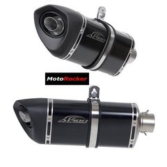 Τελικό μαύρο TRIOVAL με σιγαστήρα Φ51-300mm APIDO