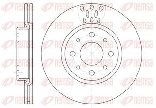 Δισκόπλακα REMSA 618910 για Alfa Romeo 155 2000cc Twin Spark 144ps 1992 1995