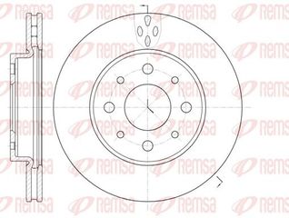 Δισκόπλακα REMSA 674510 για Fiat Panda 1200cc 60ps 2003