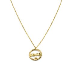 Κολιέ Μαμά από Ανοξείδωτο Ατσάλι με Πέρλα Awear Mama Pearl Gold