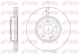 Δισκόπλακα REMSA 6152210 για Mercedes-Benz CLA-Class Coupe C117 1500cc 180 CDI 109ps 2013