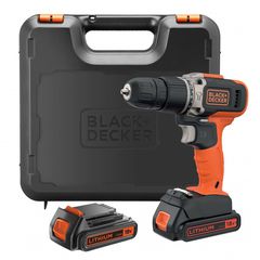 BCD003C2K-QW 18V Κρουστικό Δραπανοκατσάβιδο 2 Ταχυτήτων (2x1.5Ah) - ΜΕ ΜΠΑΤΑΡΙΑ & ΦΟΡΤΙΣΤΗ - BLACK & DECKER (#BCD003C2K-QW)