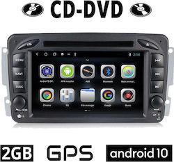 MERCEDES C (W203) 1999-2004 CD DVD Android 10 οθόνη αυτοκίνητου 2GB με GPS WI-FI DSP
