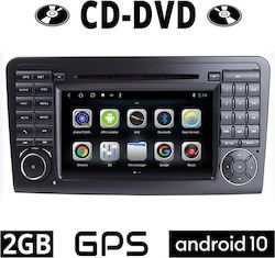 MERCEDES BENZ ML (W164) 2005 - 2011 CD DVD Android 10 οθόνη αυτοκίνητου 2GB με GPS WI-FI DSP