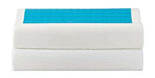 Μαξιλάρι ύπνου Gel Memory Foam Art 4028 μέτριο διαστάσεων 58x38x12cm σε λευκό χρώμα