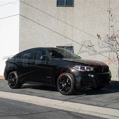 BMW X6 F16 SPORT GRILLE TWIN BAR BLACK GLOSS Type M PERFOMANCE / ΚΑΡΔΙΕΣ ΠΡΟΦΥΛΑΚΤΗΡΑ-thumb-7