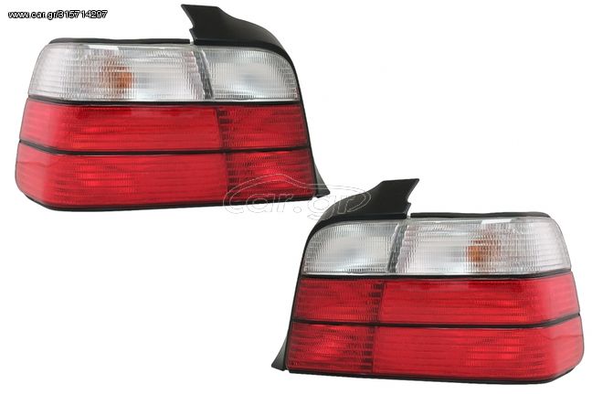 Οπίσθια Φανάρια – Taillights suitable for BMW 3 Series E36 Sedan (12.1990-1998) Red Clear