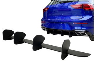 Οπίσθιος Διαχύτης – Rear Bumper Extension Splitter for Diffuser suitable for VW Golf 8 Hatchback Mk8/MQB (2020-Up)