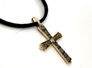 Σταυρος 18k με διαμαντια-thumb-6