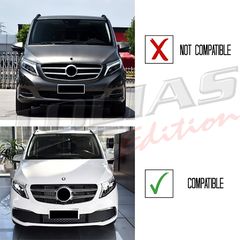 MERCEDES BENZ V CLASS w447 20- SPORT GRILLE Type GT   / ΜΑΣΚΑ ΕΜΠΡΟΣ ΠΡΟΦΥΛΑΚΤΗΡΑ PANAMERICANA-thumb-3