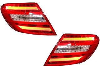 Φανάρια Πίσω Led Taillights Mercedes W204 (07-12) Facelift Design