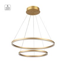 SE LED 60-40 OLYMPIC PENDANT GOLD MAT Β5 HOMELIGHTING 77-8125