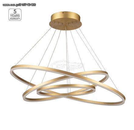 SE LED 80-60-40 OLYMPIC PENDANT GOLD MAT Β5 HOMELIGHTING 77-8124