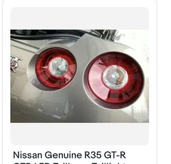 nissan GTR r35 2009 front and rear lights