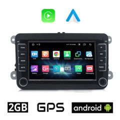Εργοστασιακής εφαρμογής οθόνη για VOLKSWAGEN SKODA SEAT Android οθόνη 7" 2GB με GPS WI-FI Playstore Youtube MP3 USB Video Radio ΟΕΜ Bluetooth ηχοσύστημα αυτοκίνητου OEM Mirrorlink - 8502