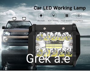 Τετράγωνος Προβολέας LED 60W Car LED Working Lamp