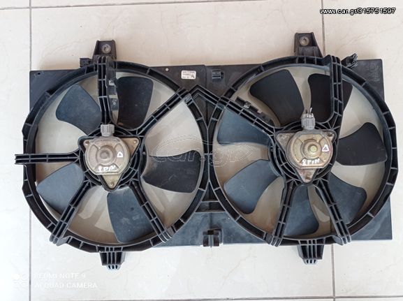ΒΕΝΤΙΛΑΤΕΡ ΨΥΓΕΙΟΥ ΚΟΜΠΛΕ ΔΙΠΛΟ NISSAN ALMERA N16 ΒΕΝΖ. (40cm)  2000-2006 (INT1)