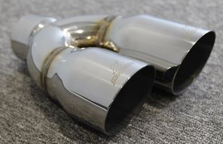 Μπούκα Ασημί Γυαλιστερή L φ76mm