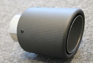 Μπούκα Carbon Matt φ76mm