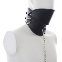 Μαύρο Κολλάρο με Καλύπτρα Στόματος Naughty Toys