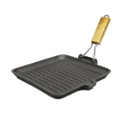 Τηγάνι Grill Μαντεμένιο No1 24x24